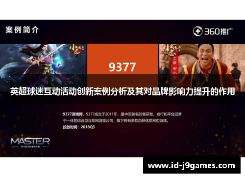 英超球迷互动活动创新案例分析及其对品牌影响力提升的作用